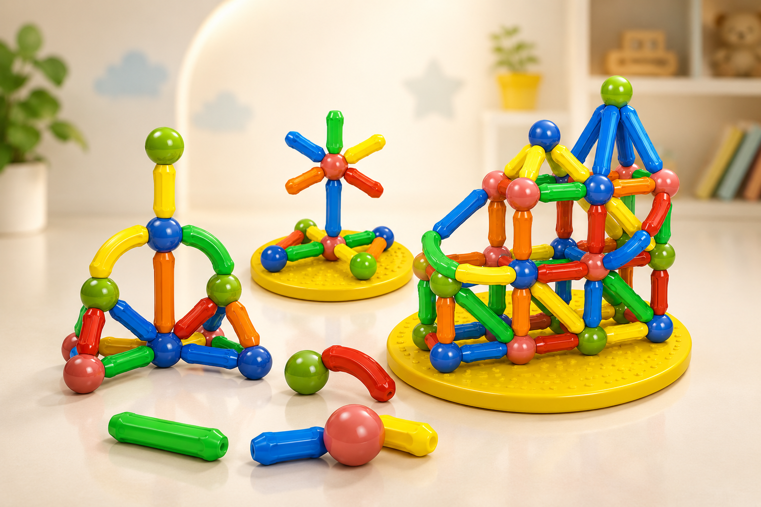 Magnetic Construction Set