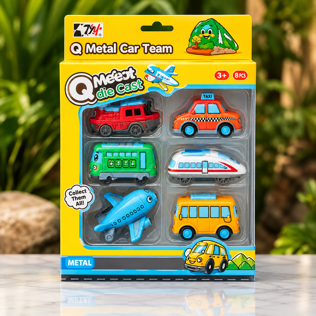 Die Cast Metal Car Team