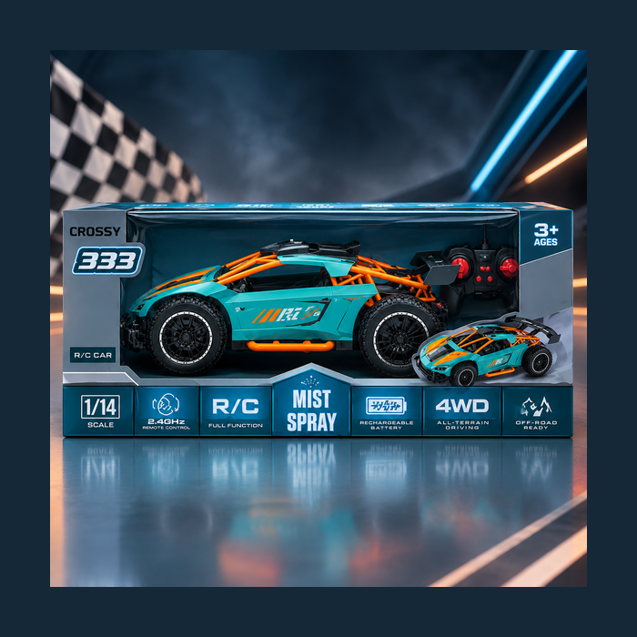 High Speed Drift and Smoke Car
